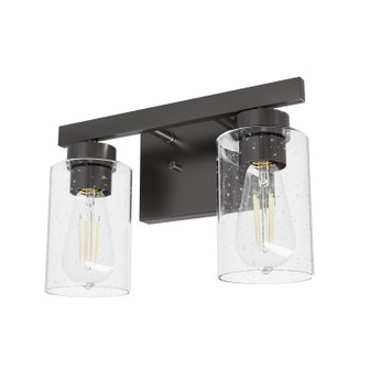 Hartland Two Light Bathroom Vanity in Noble Bronze (47|13076)