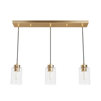 Hartland Three Light Linear Cluster in Alturas Gold (47|13069)