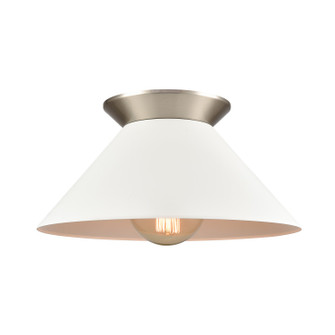 Cavendish One Light Semi Flush Mount in Brushed Nickel (45|89993/1)