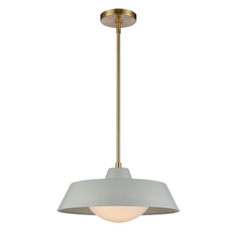 Gilman One Light Pendant in Satin Brass (45|69525/1)