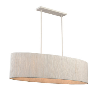 Sophie Three Light Linear Chandelier in White Coral (45|52267/3)