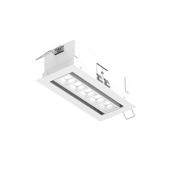 PinPoint Recessed Linear with 5 Mini Swivel Spot Lights in AWH (429|MSL5G-CC-AWH)