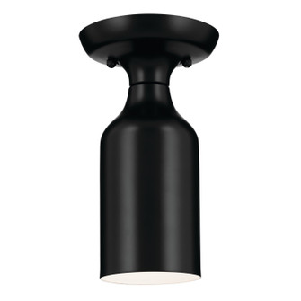 Sisu One Light Semi Flush Mount in Black (12|52598BK)