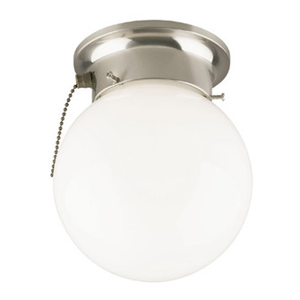 Flush Mounts Brushed Nickel One Light Flush Mount in Brushed Nickel (88|6720800)