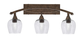 Bow Three Light Bath Bar in Bronze (200|173-BRZ-4812)