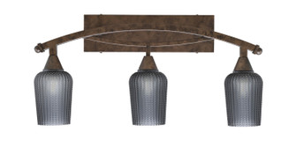 Bow Three Light Bath Bar in Bronze (200|173-BRZ-4252)