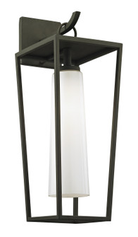 Mission Beach One Light Wall Lantern in Textured Black (67|B6352-TBK)