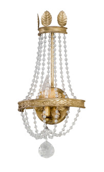 Viola One Light Wall Sconce in Vintage Gold Leaf (67|B5361-VGL)