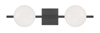 Perch Two Light Wall Sconce in Acid Dipped Black (185|9682-ADB-OP)