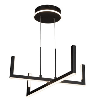 Silicon Valley LED Chandelier in Black (78|AC6774BK)