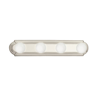 No Family Four Light Linear Bath in Brushed Nickel (12|5017NI)