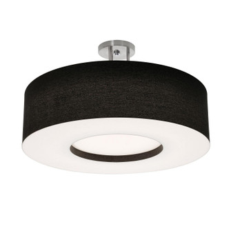 Montclair LED Flush Mount in Satin Nickel (162|MCF2432L5AJUD-BKSF)