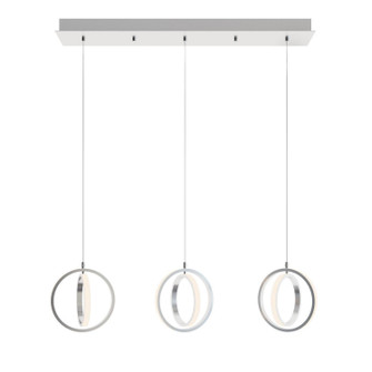 Lock LED Pendant in Satin Nickel (162|LCKP09L30D1SNLNR3)