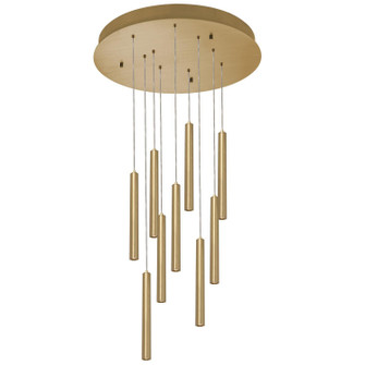 Eli LED Pendant in Satin Brass (162|ELIP01L30UDSBRND9)