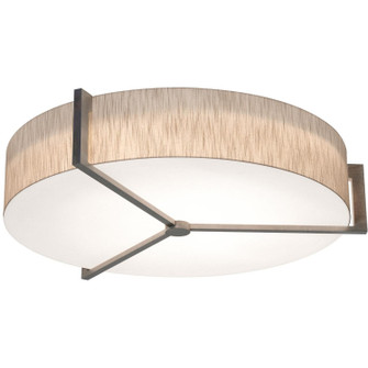 Apex Four Light Flush Mount in Jute/Weathered Grey (162|APF3044MBWG-JT)