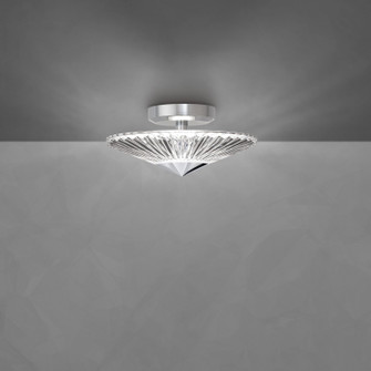 Origami LED Semi-Flush Mount in Aged Brass (53|S7212-700H)