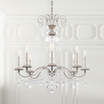 Helenia Eight Light Chandelier in Antique Silver (53|AT1008N-48H)