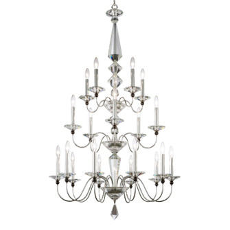 Jasmine 20 Light Chandelier in Silver (53|9698-40O)
