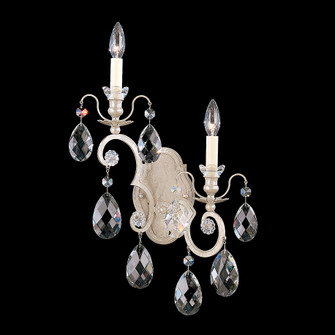 Renaissance Two Light Wall Sconce in Antique Silver (53|3757-48)