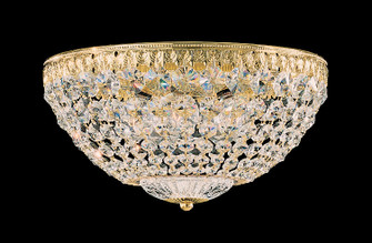 Petit Crystal Five Light Flush Mount in Gold (53|1562-211O)