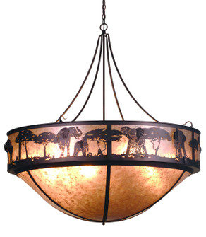 Elephant 12 Light Pendant in Cinnamon Coffee Metallic (57|81918)