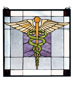 Medical Window in Bai Ha Green Zasdy Ca Burgundy (57|81519)
