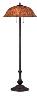 Fishscale Three Light Floor Lamp in Paba (57|81064)