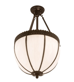 Shansky Two Light Inverted Pendant in Craftsman Brown Highlighted (57|72608)