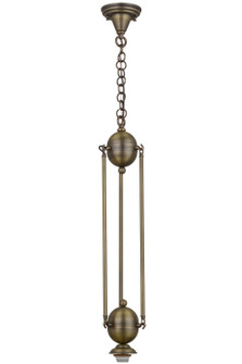 Pendant Hardware One Light Pendant Hardware in Antique Brass (57|666611)