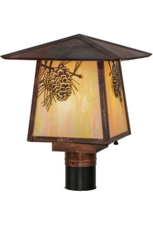 Stillwater One Light Post Mount in Vintage Copper (57|54862)