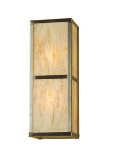 Kyoto One Light Wall Sconce in Brushed Stainless Steel (57|51005)