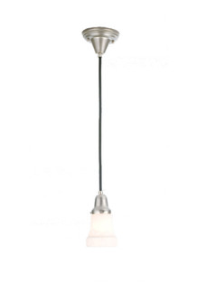 Revival One Light Mini Pendant in Brushed Nickel (57|50653)