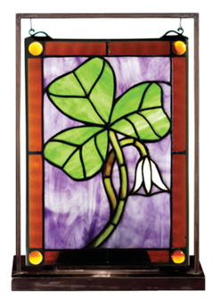Shamrock One Light Mini Tabletop Window in Timeless Bronze (57|50036)
