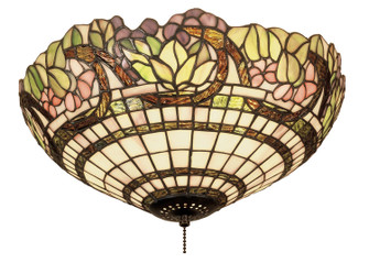 Handel Grapevine Three Light Flushmount in Purple Pr Pink Pbnawr (57|47608)