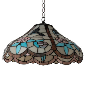 Hummingbird Three Light Pendant in Mahogany Bronze (57|38661)