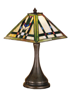 Prairie Wheat One Light Accent Lamp in Beige Burgundy Lt Blue Green (57|31250)