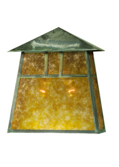 Stillwater Two Light Wall Sconce in Verdigris (57|27213)