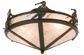 Alpine Two Light Flushmount in Timeless Bronze (57|26878)