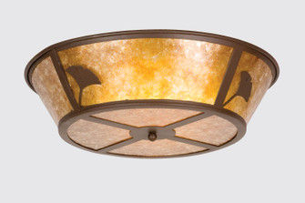 Ginkgo Four Light Flushmount in Cafe Noir (57|26221)