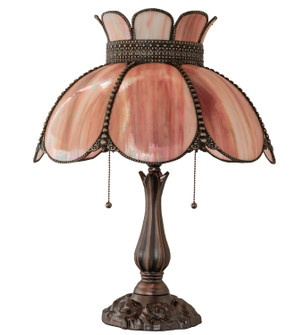 Two Light Table Lamp in Mahogany Bronze (57|259879)