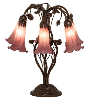 Lavender Six Light Table Lamp in Mahogany Bronze (57|255812)