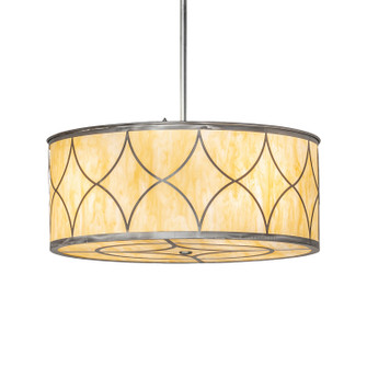 Diamond Four Light Pendant in Steel (57|252431)