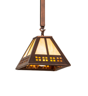 Prairie Loft One Light Mini Pendant in Coffee Cinnamon Metallic (57|251549)