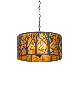 Winter Maple Three Light Pendant in Oil Rubbed Bronze (57|251387)