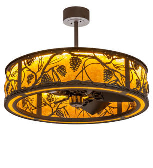 Whispering Pines LED Chandel-Air in Oil Rubbed Bronze (57|249101)