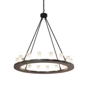 Loxley 16 Light Chandelier in Blackwash (57|248911)