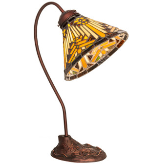 Nuevo Mission One Light Desk Lamp in Mahogany Bronze (57|247794)