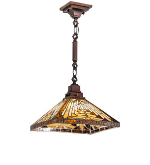 Nuevo Mission One Light Pendant in Mahogany Bronze (57|247747)