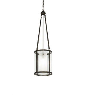 Cilindro One Light Pendant in Clear & Clear Frosted (57|247186)