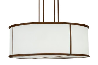 Arcas Ten Light Pendant in Rustic Iron (57|243773)